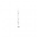 Paul Neuhaus LED Stehleuchte, stahlfarben, geschwungene Form, dimmbar, modern, design, 22W, 2700lm (9140-55)
