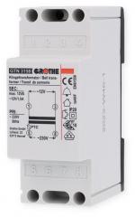 ARDEBO.de Grothe GT 3158 Klingeltransformator 12VAC (1,0A)
