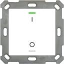 ARDEBO.de MDT BE-TAL55T1.B1 Taster Light 55 1-fach, Ausführung I/O Symbol, mit Temperatursensor, reinweiß glänzend