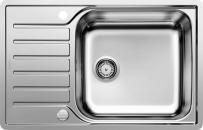 ARDEBO.de Blanco Lantos XL 6 S-IF Compact Edelstahlspüle mit Ablauffernbedienung, Edelstahl Bürstfinish (523140)