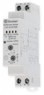 ARDEBO.de Finder 15.81.8.230.0500 Dimmer 230V/AC, elektronisch REG, 300-500W, 2 Funktionsweise