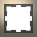 ARDEBO.de Merten D-Life Metall Rahmen, 1fach, nickelmetallic (MEG4010-6550)