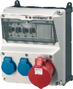 ARDEBO.de Mennekes (920010) AMAXX® Steckdosen-Kombination