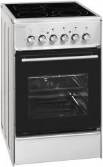 ARDEBO.de Exquisit ECM 5-4 IBZ EEK: A Elektro-Standherd mit Glaskeramikfeld, 49 cm breit, 47 L, inox (0480043)