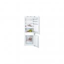 ARDEBO.de Bosch KIS77AFE0 Serie 6 Einbau Kühl-Gefrierkombination, Nischenhöhe: 158cm, 231L, Festtürtechnik, VitaFresh plus, LowFrost