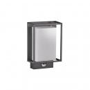 ARDEBO.de Nordlux Nestor Sensor Wandleuchte, 8 Watt, 550lm, 2700K, IP44, schwarz (49051503)