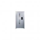 ARDEBO.de PKM SBS450NFDWDEIX Stand Side-by-Side Kombination, 90 cm breit, 439 L, NoFrost, Wasserspender, Wassertank, TouchControl, Edelstahloptik