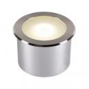 ARDEBO.de SLV DASAR FLAT 120 Bodeneinbauleuchte, 7W, 3000K, edelstahl (1006106)