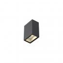 ARDEBO.de SLV QUAD Wandleuchte, LED, 3000K, IP44, eckig, anthrazit (232465)