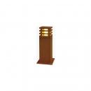 ARDEBO.de SLV RUSTY SQUARE 40 Outdoor Standleuchte, LED, 3000K, eckig, stahl gerostet (233427)