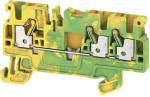 ARDEBO.de Weidmüller A3C 2,5 PE Schutzleiter-Reihenklemme, PUSH IN, 2.5 mm², grün-gelb