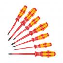 ARDEBO.de Wera 160 iSS/7 Schraubendrehersatz Kraftform Plus Serie 100, 7-teilig (05135961001)