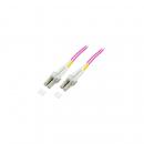 ARDEBO.de EFB-Elektronik LWL Patchkabel Duplex Jumper LC-LC 50/125µ, OM4, LSZH, erika violett, 2.0mm, 10m (O0319.10)