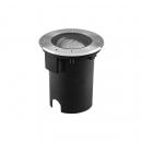 ARDEBO.de EVN PENTOLA LED Bodeneinbauleuchte, rund, IP67, 110-240V, 15W, 3000K, 1315m, Edelstahl/Alu (PC67101502)