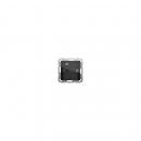 ARDEBO.de Gira 501100 Tastsensor 4 Standard 1fach für KNX System 55, mit Inbetriebnahme-Wippe