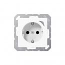 ARDEBO.de JUNG BTA1521SWW JUNG HOME SCHUKO Steckdose 16 A 250 V ~, mit Funktionsanzeige, SAFETY+, Serie AS/A, alpinweiß