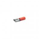 ARDEBO.de Klauke Isolierte Flachsteckhülsen, 0,5-1,5mm², Bronze verzinnt, rot, 100 Stück (720BZ)