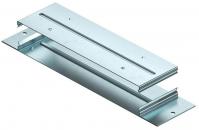 ARDEBO.de OBO Bettermann VL 250-2 Verbindungslasche für Unterflurkanal, leitend für EÜK-2, 250 mm (7400992)