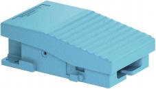 ARDEBO.de Schneider Electric XPEM110 Fußschalter, Harmony XPE, einfach, Metall,1-stufig, 1Ö+1S, IP66, blau