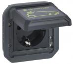 ARDEBO.de Legrand Plexo New Einsatz Green