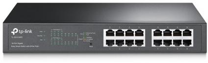 ARDEBO.de TP-Link 16-Port-Gigabit-Easy-Smart-PoE-Switch mit 8 PoE+-Ports (TL-SG1016PE)