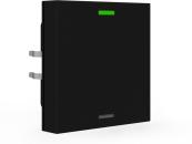 ARDEBO.de MDT Light 55 KNX Taster, 1-fach, RGBW, Neutral, schwarz matt (BE-TAL550106.01)