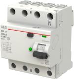 ARDEBO.de AEG FI-Schutzschalter B 4p 440V 63A 0,3A 4TE REG (2CSF704556R3630)