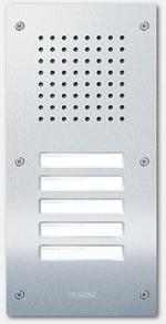 Siedle CL111-5B-02 Classic Türstation Audio 5fach In-Home, Edelstahl gebürstet (200042883-00)