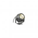ARDEBO.de SLV FLAC BEAM Outdoor Außenstrahler, LED, 3000K, IP65, steingrau, mit Philips DLMi Modul 1800lm (231072)
