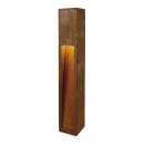 ARDEBO.de SLV RUSTY SLOT 80 Outdoor Standleuchte, LED, 3000K, stahl gerostet (233457)