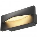 ARDEBO.de SLV ADI, Outdoor Wandeinbauleuchte, LED, 3000K, IP55, 15,4W, anthrazit (233635)