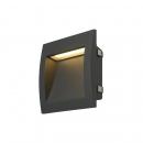 ARDEBO.de SLV DOWNUNDER OUT L Wandeinbauleuchte, LED, 3000K, anthrazit (233615)