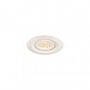 ARDEBO.de SLV KINI Outdoor Deckeneinbauleuchte, LED, 3000K, 60°, IP65, weiß (1000833)