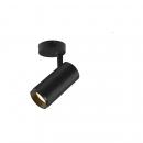 ARDEBO.de SLV NUMINOS SPOT PHASE M, Indoor, LED, Deckenaufbauleuchte, 2700K, 36°, schwarz/schwarz (1004195)