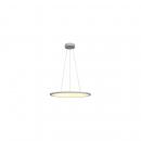 ARDEBO.de SLV PANEL 60 DALI Pendelleuchte, LED, rund, grau, 3000K (1003046)