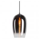 ARDEBO.de SLV PANTILO OVAL PD Pendelleuchte, E27, max. 15W, Glas, chrom (1006398)