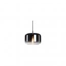 ARDEBO.de SLV PANTILO 28 Indoor Pendelleuchte, Ø 28cm, E27, max. 15W, Glas, chrom (1003006)