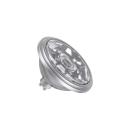 ARDEBO.de SLV QPAR111 GU10 LED Leuchtmittel, 12,5W, 4000K, CRI90, 10°, silber (1005281)