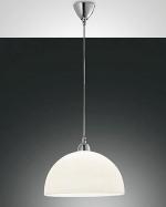 ARDEBO.de Fabas Luce Nice Pendelleuchte, 60W, E27, weiß (2908-45-102)