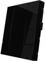 ARDEBO.de Interra iSwitch+ Raumsteuergerät, KNX, Wandmontage, 8 Tasten, Kunststoff, schwarz (ITR340-0801)