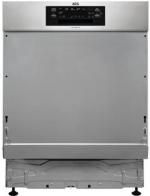 ARDEBO.de AEG FEE7671APM Teilintegrierter Geschirrspüler, 59,6 cm breit, 14 Maßgedecke, Besteckschublade, Abschaltautomatik, Edelstahlbedienfeld