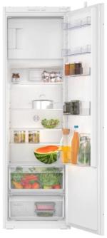 ARDEBO.de Bosch KIL82NSE0 Serie 2 Einbau Kühlschrank mit Gefrierfach, Nichenhöhe 177,5 cm, 280 L, Schlepptürtechnik, Vario Zone, weiß
