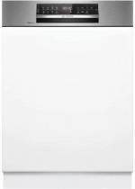 ARDEBO.de Bosch SMI6ECS12E Serie 6 Teilintegrierter Geschirrspüler, 60 cm breit, 14 Maßgedecke, AquaStop, Vario Schublade, Eco Silence Drive, AquaSensor, HomeConnect, Gebürsteter Stahl