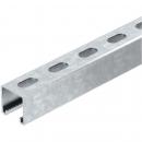 ARDEBO.de OBO Bettermann MS4141P3000FS Profilschiene, gelocht, Schlitzweite 22mm, 3000x41x41mm, Stahl bandverzinkt (1122910)