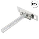 Regalträger Schwebend 12 Stk. Unsichtbar Ø12x100 mm