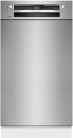 ARDEBO.de Bosch SPU4HMS10E Serie 4 Unterbau Geschirrspüler, 45 cm breit, 10 Maßgedecke, AquaStop, Kindersicherung, Vario Schublade, HomeConnect, Gebürsteter Stahl