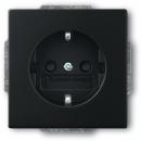 ARDEBO.de Busch-Jaeger 20 EUCKS-885 SCHUKO Steckdose Einsatz Safety+, future linear, schwarz matt (2CKA002013A5333)