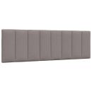 Kopfteil-Kissen Taupe 160 cm Stoff