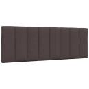 Kopfteil-Kissen Dunkelbraun 140 cm Stoff
