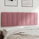 Kopfteil-Kissen Rosa 140 cm Samt